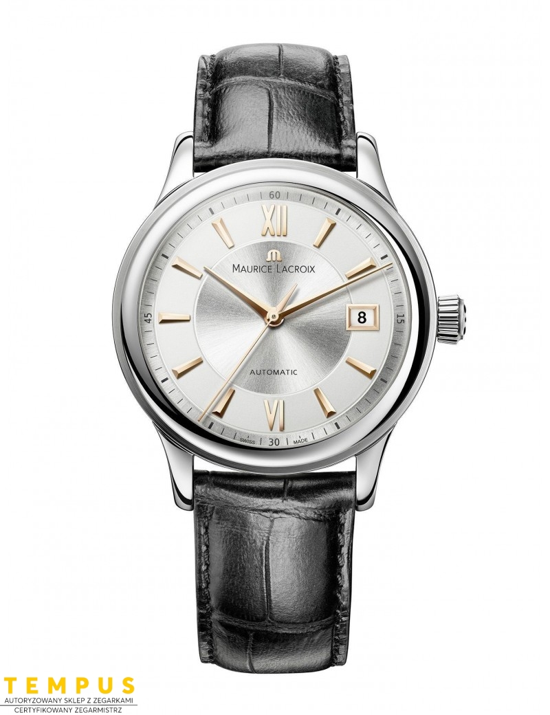 Zegarek męski Maurice Lacroix Les Classiques Date LC6027-SS001-111-1 - Zegarki MAURICE LACROIX Zegarek męski Maurice Lacroix Les Classiques Date LC6027-SS001-111-1 - Zegarki MAURICE LACROIX