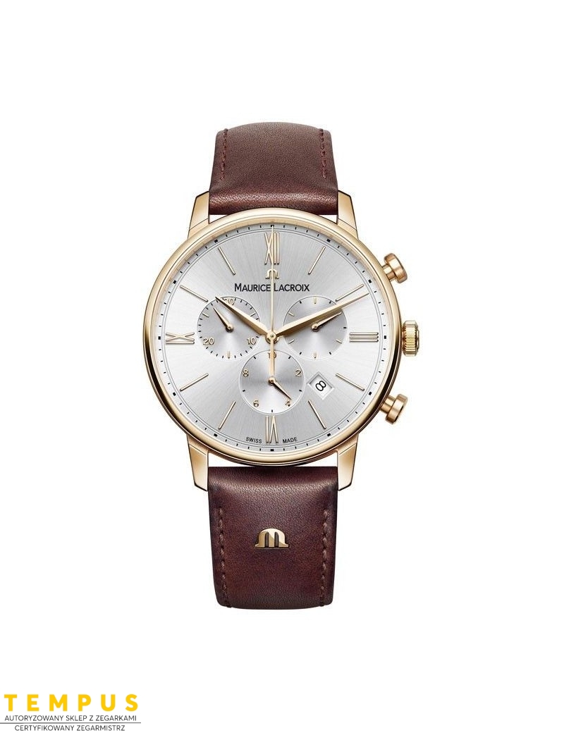 Zegarek klasyczny, elegancki męski Maurice Lacroix Eliros Chronograph EL1098-PVP01-111-1 - Zegarki MAURICE LACROIX Zegarek klasyczny, elegancki męski Maurice Lacroix Eliros Chronograph EL1098-PVP01-111-1 - Zegarki MAURICE LACROIX