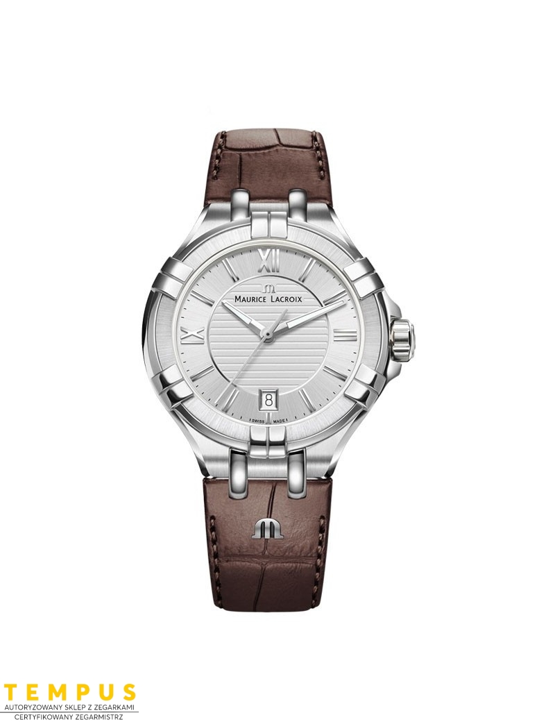 Zegarek casual damski Maurice Lacroix Aikon Date AI1006-SS001-130-1 - Zegarki MAURICE LACROIX Zegarek casual damski Maurice Lacroix Aikon Date AI1006-SS001-130-1 - Zegarki MAURICE LACROIX