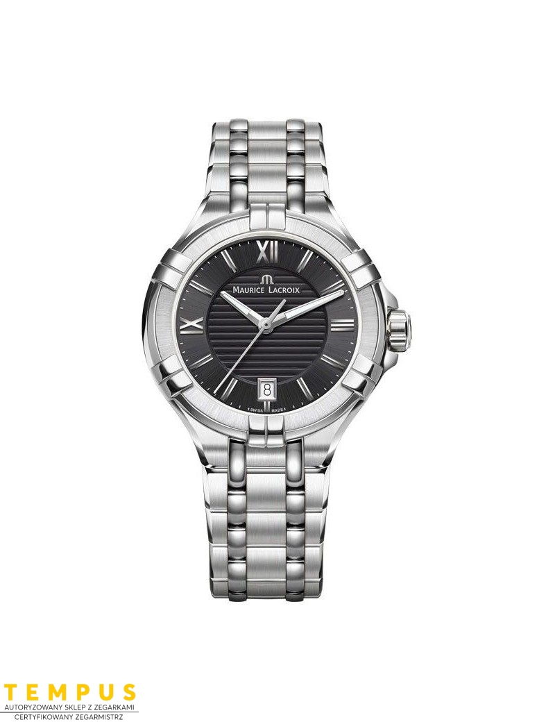 Zegarek casual damski Maurice Lacroix Aikon Date AI1006-SS002-330-1 - Zegarki MAURICE LACROIX