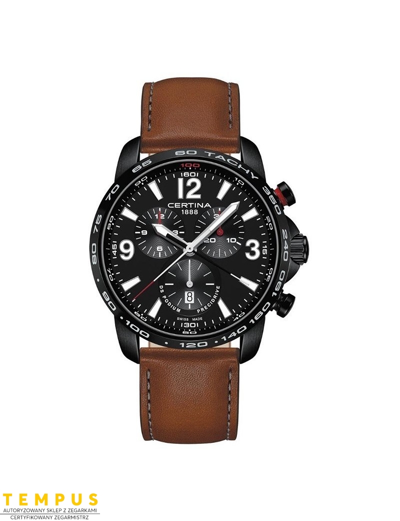 Certina DS PODIUM Chrono 1/100SEC C001.647.36.057.00 - Zegarki CERTINA