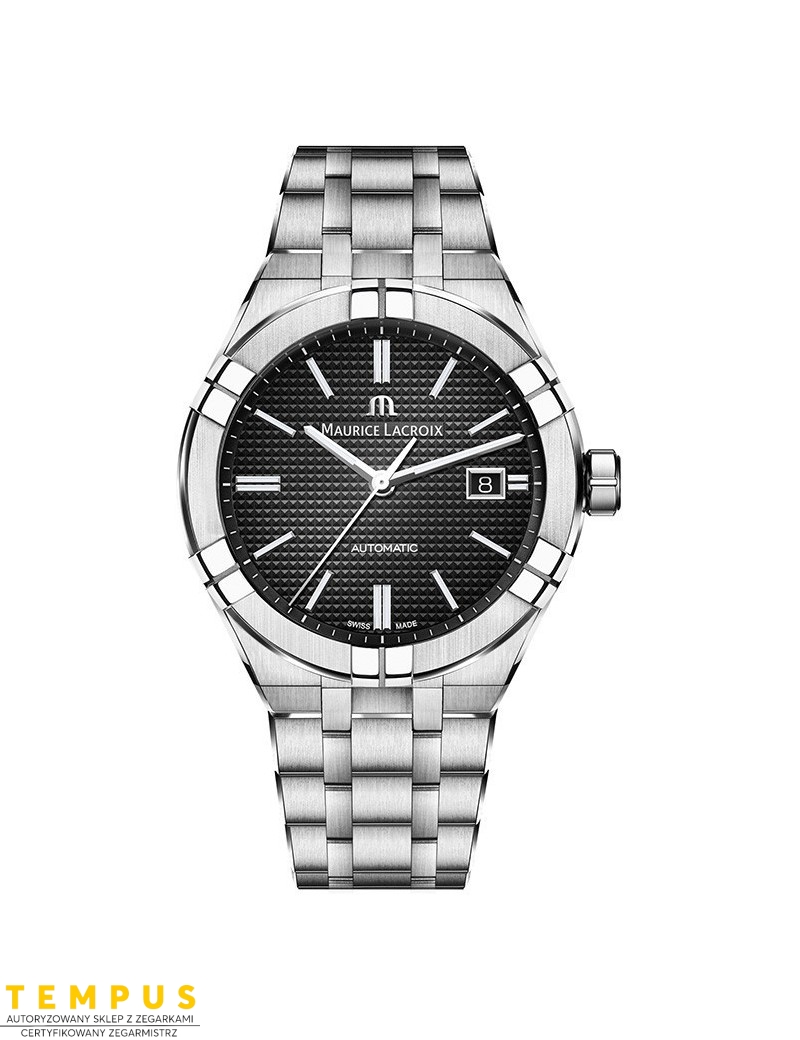 Zegarek casual męski Maurice Lacroix Aikon Automatic AI6008-SS002-330-1 - Zegarki MAURICE LACROIX