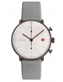Junghans Max Bill Chronoscope 100 Jahre Bauhaus 027/4902.02 - Zegarki JUNGHANS