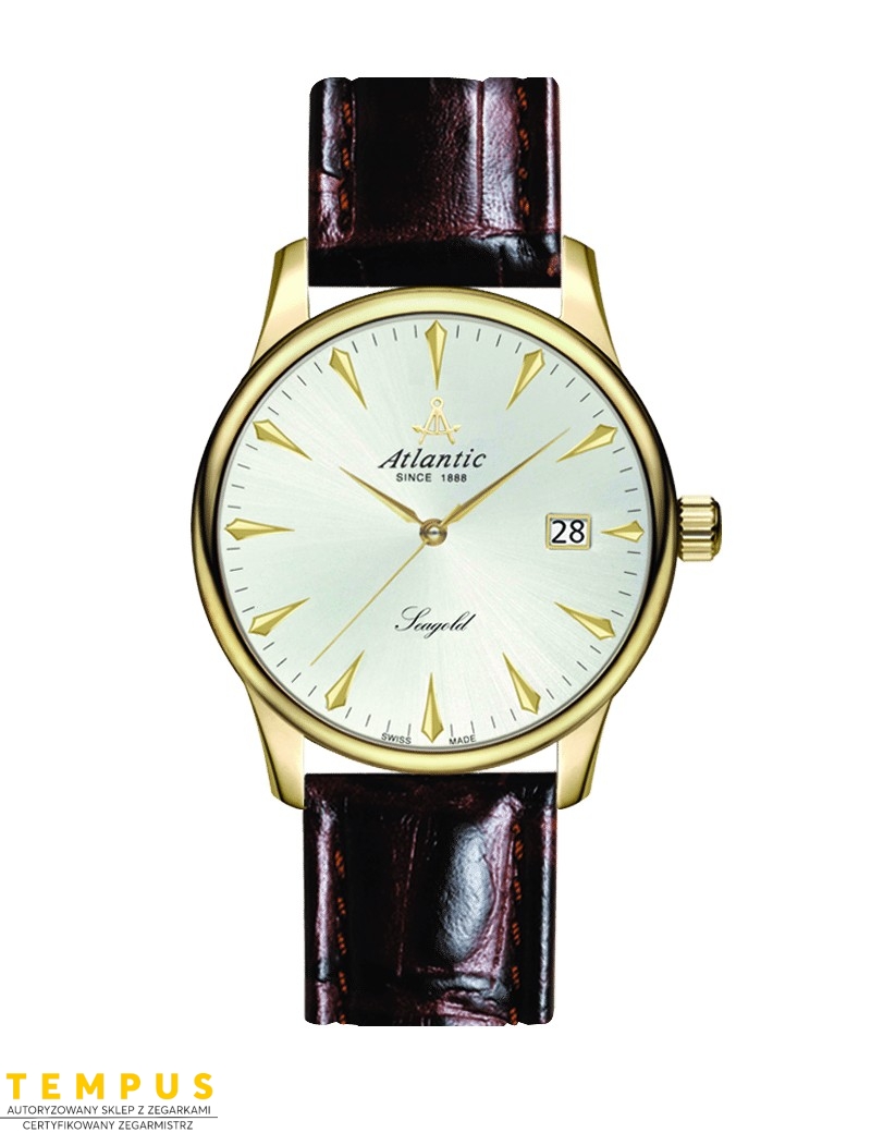 Atlantic SEAGOLD 14k 95743.65.21 Gent - Zegarki ATLANTIC Atlantic SEAGOLD 14k 95743.65.21 Gent - Zegarki ATLANTIC