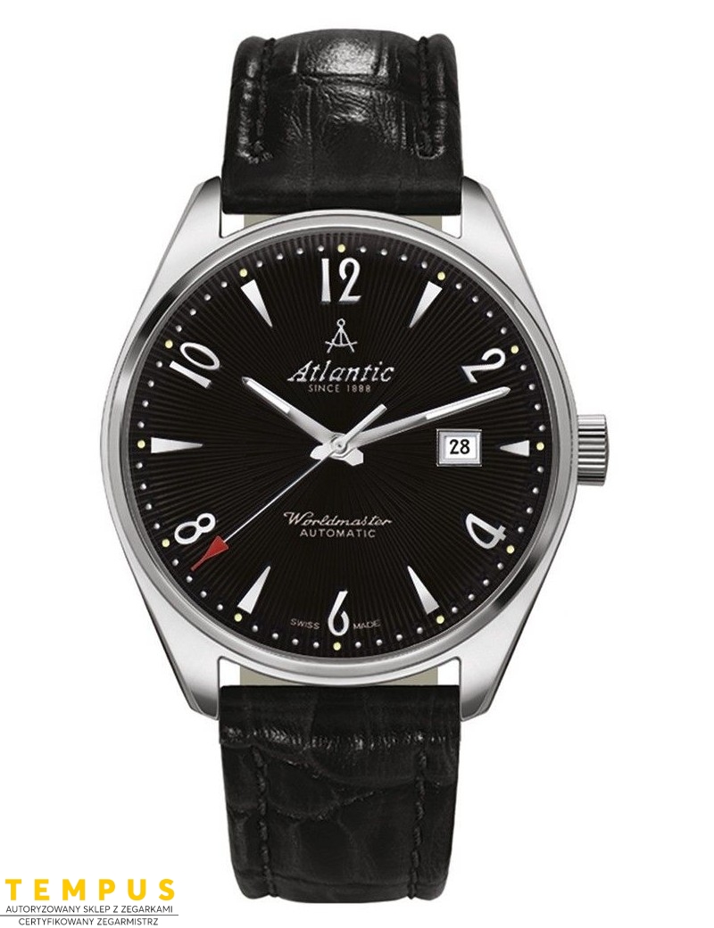 Atlantic Worldmaster Art Deco 51752.41.65S Automatic - Zegarki ATLANTIC