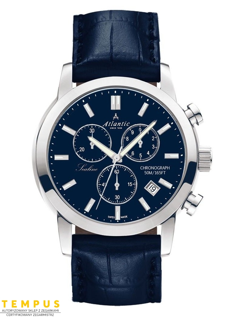 Atlantic Sealine Chrono 62450.41.51 - Zegarki ATLANTIC Atlantic Sealine Chrono 62450.41.51 - Zegarki ATLANTIC