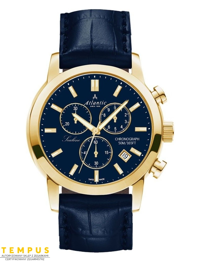 Atlantic Sealine Chrono 62450.45.51 - Zegarki ATLANTIC Atlantic Sealine Chrono 62450.45.51 - Zegarki ATLANTIC