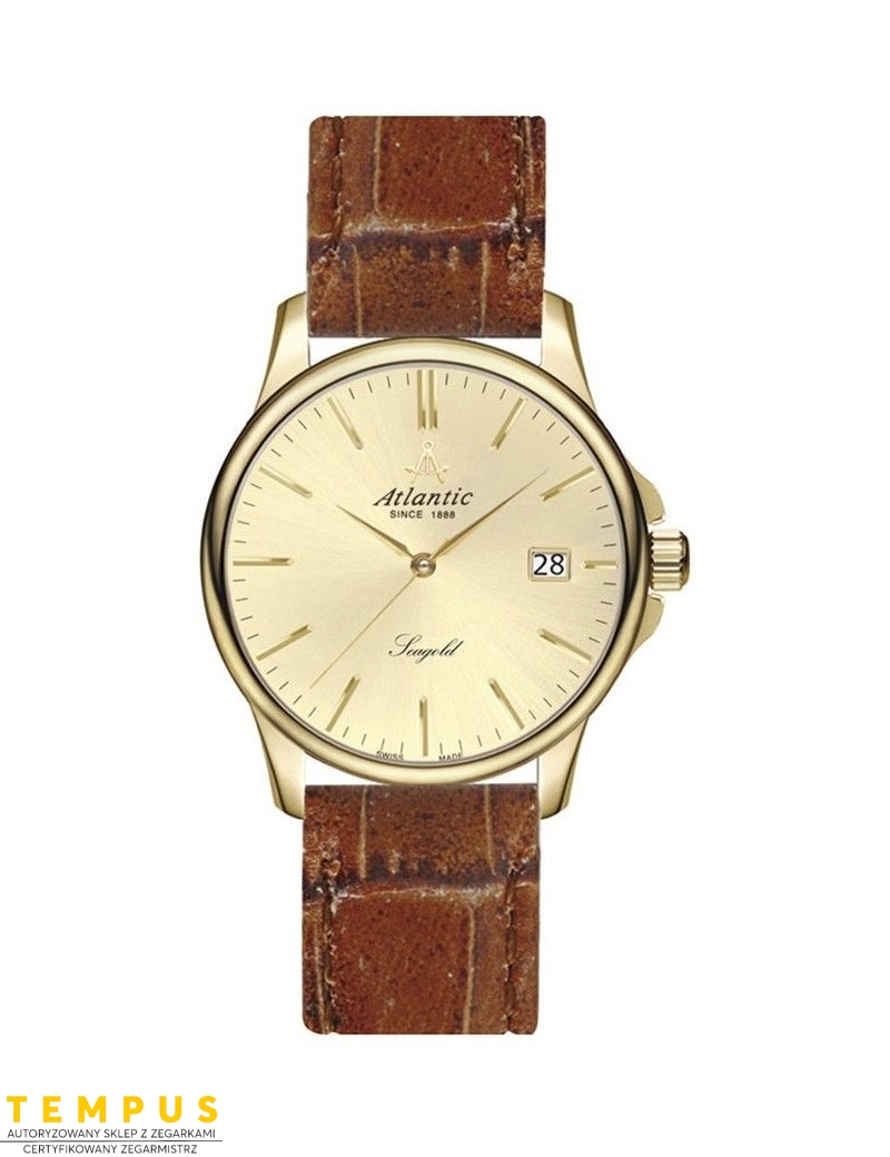Atlantic SEAGOLD 14k 95341.65.31 Gent - Zegarki ATLANTIC