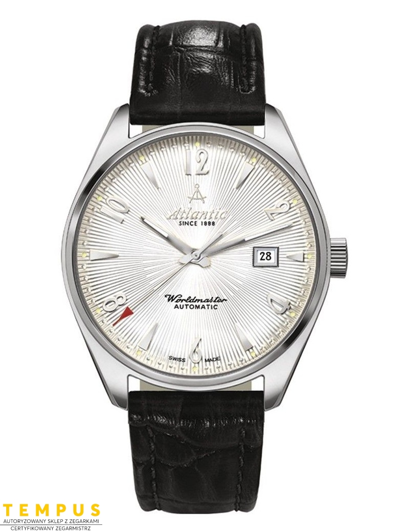 Atlantic Worldmaster Art Deco 51752.41.25S Automatic - Zegarki ATLANTIC