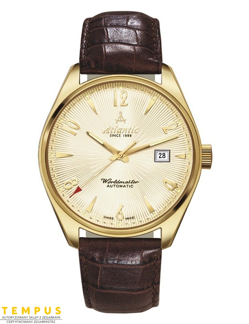 Atlantic Worldmaster Art Deco 51752.45.35G Automatic - Zegarki ATLANTIC