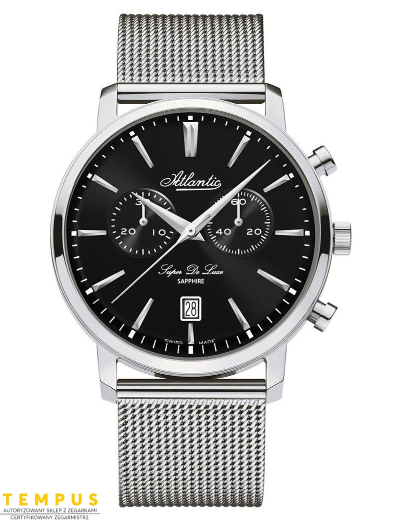 Atlantic Super De Luxe Chrono 64456.41.61 - Zegarki ATLANTIC