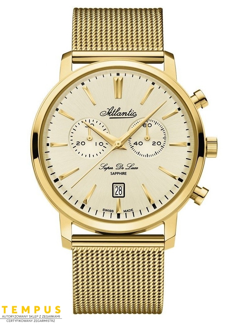 Atlantic Super De Luxe Chrono 64456.45.31 - Zegarki ATLANTIC Atlantic Super De Luxe Chrono 64456.45.31 - Zegarki ATLANTIC