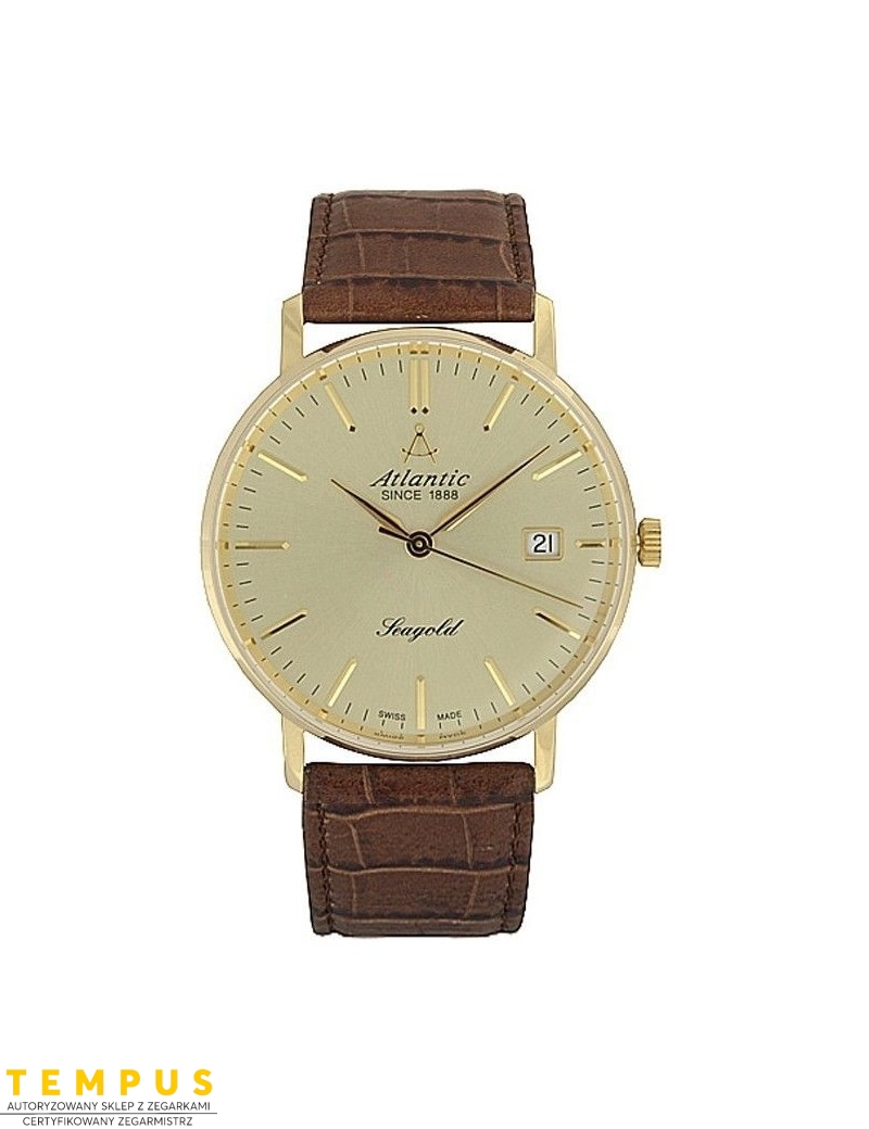 Atlantic SEAGOLD 14k 95342.65.31 Gent - Zegarki ATLANTIC Atlantic SEAGOLD 14k 95342.65.31 Gent - Zegarki ATLANTIC