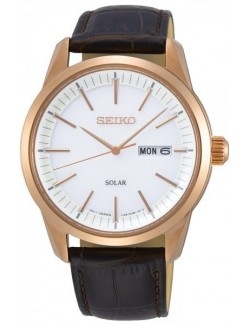 Zegarek męski Seiko Solar Sne530P1 - Zegarki SEIKO