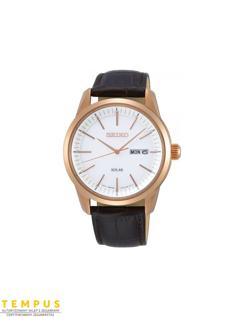 Zegarek męski Seiko Solar Sne530P1 - Zegarki SEIKO Zegarek męski Seiko Solar Sne530P1 - Zegarki SEIKO