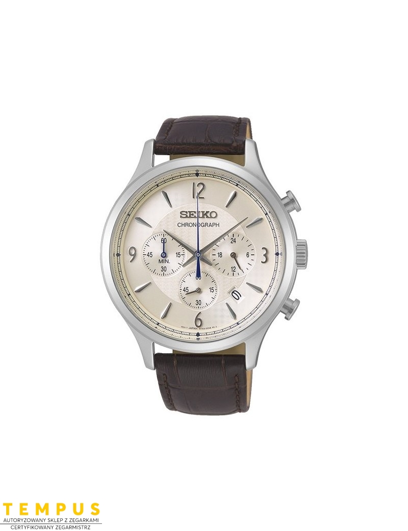 Zegarek casual męski Seiko Classic Chronograph Ssb341P1 Quartz - Zegarki SEIKO