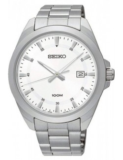 Zegarek klasyczny męski Seiko Classic Sur205P1 - Zegarki SEIKO