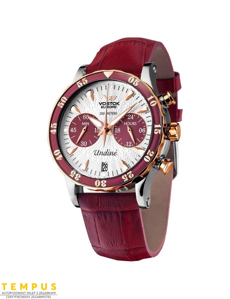 Zegarek sportowy damski Vostok Europe UNDINE VK64-515E567 - Zegarki VOSTOK EUROPE Zegarek sportowy damski Vostok Europe UNDINE VK64-515E567 - Zegarki VOSTOK EUROPE