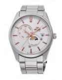 Zegarek klasyczny męski Orient Classic Sun & Moon Automatic RA-AK0301S10B - Zegarki ORIENT