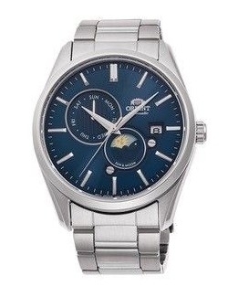 Zegarek klasyczny męski Orient Classic Sun & Moon Automatic RA-AK0303L10B - Zegarki ORIENT