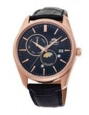 Zegarek klasyczny męski Orient Classic Sun & Moon Automatic RA-AK0304B10B - Zegarki ORIENT