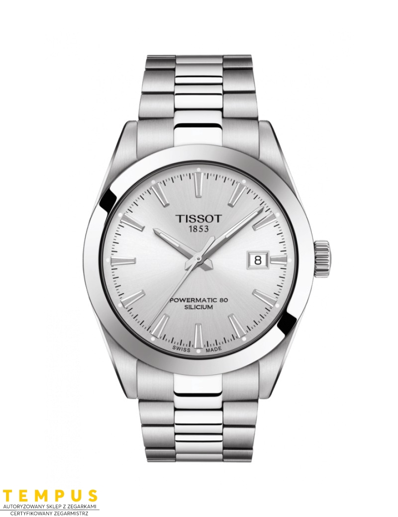 Tissot Gentleman Powermatic 80 Silicium T127.407.11.031.00 - Zegarki TISSOT
