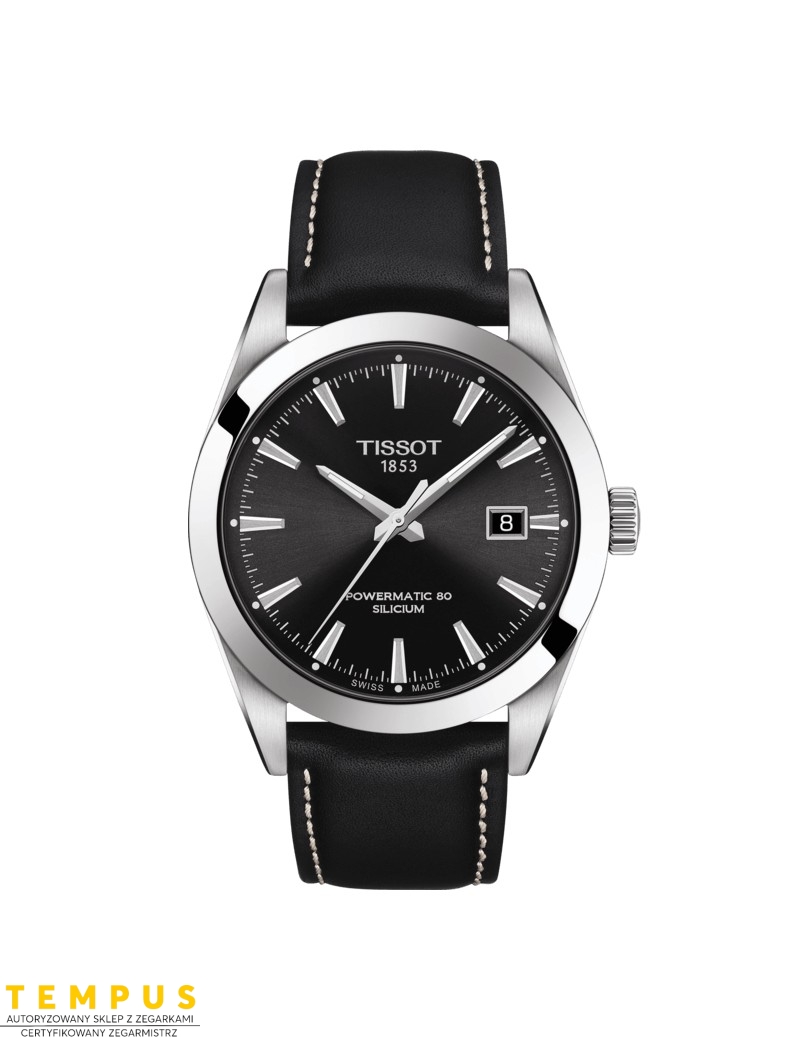 Tissot Gentleman Powermatic 80 Silicium T127.407.16.051.00 - Zegarki TISSOT