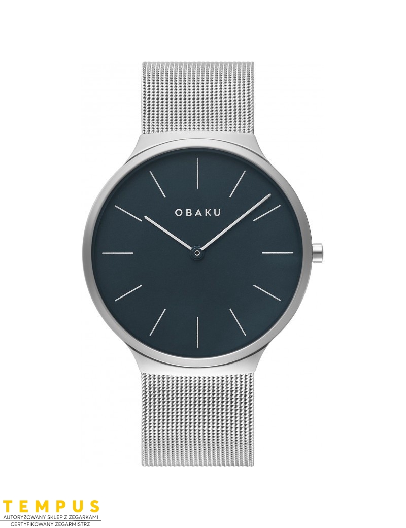 Zegarek klasyczny męski Obaku Denmark V240GXCLMC - Zegarki OBAKU Zegarek klasyczny męski Obaku Denmark V240GXCLMC - Zegarki OBAKU