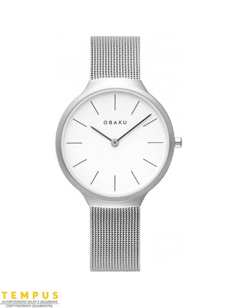 Zegarek klasyczny damski Obaku Denmark V240LXCWMC - Zegarki OBAKU