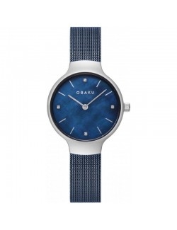 Zegarek klasyczny damski Obaku Denmark V241LXCLML - Zegarki OBAKU