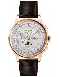 Atlantic 55851.44.25 Worldmaster Moonphase Universal Automatic Chronograph