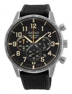 Zegarek sportowy męski Seiko Chronograph Ssb367P1 Quartz - Zegarki SEIKO