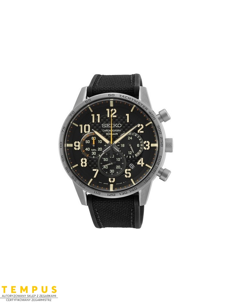 Zegarek sportowy męski Seiko Chronograph Ssb367P1 Quartz - Zegarki SEIKO