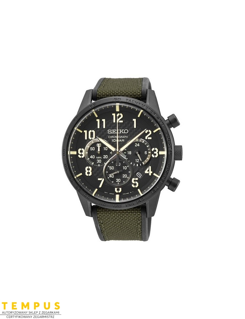 Zegarek sportowy męski Seiko Chronograph Ssb369P1 Quartz - Zegarki SEIKO