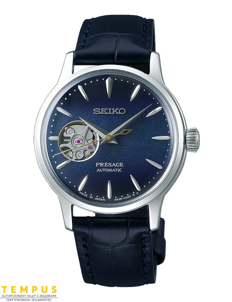Zegarek damski Seiko Presage Automatic Ssa785J1 Open Heart - Zegarki SEIKO Zegarek damski Seiko Presage Automatic Ssa785J1 Open Heart - Zegarki SEIKO