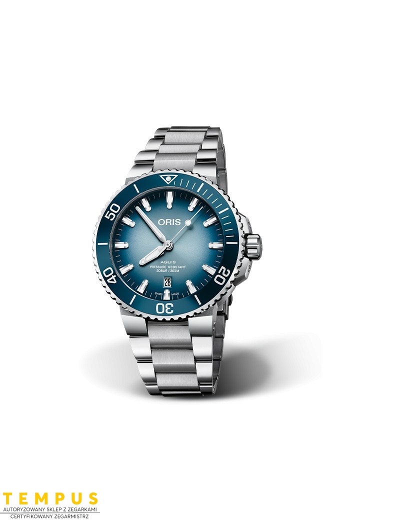 Zegarek sportowy męski Oris Lake Baikal Limited Edition 01 733 7730 4175 - Zegarki ORIS