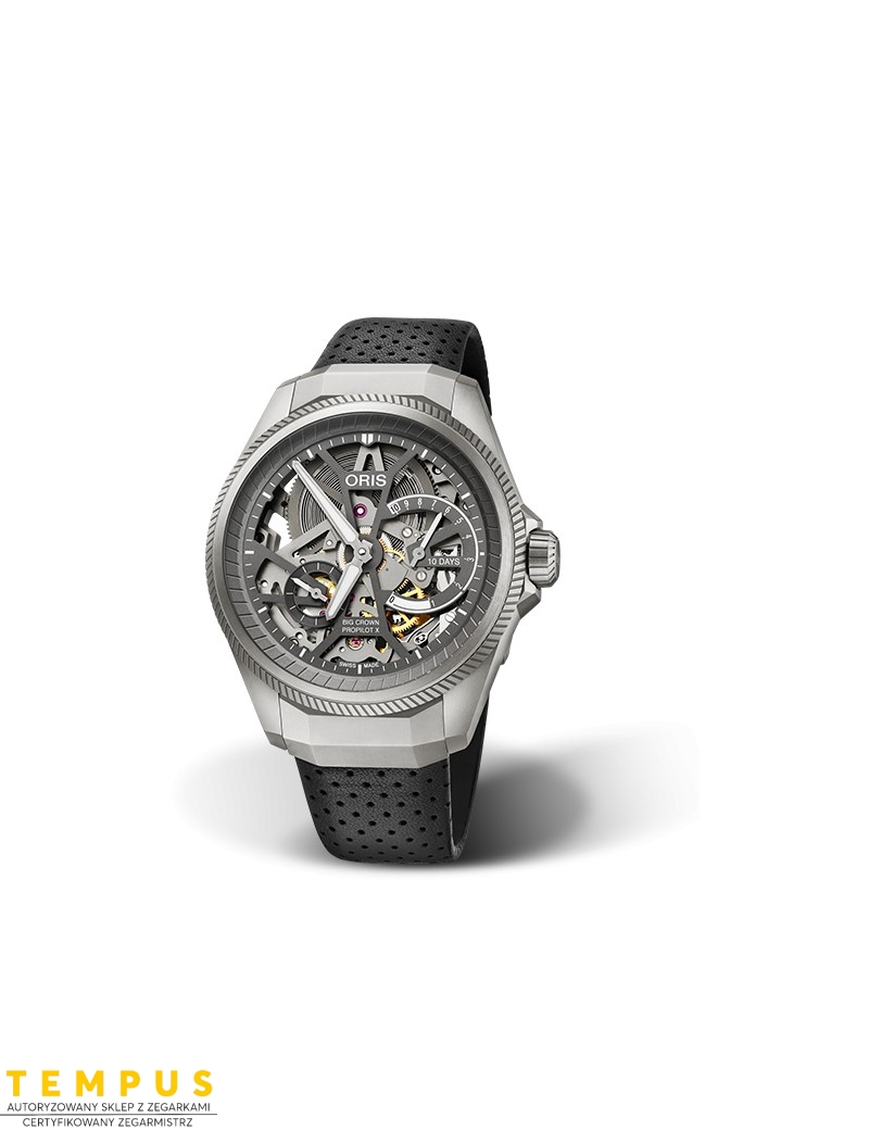 Zegarek lotniczy męski Oris Big Crown Propilot X Calibre 115 01 115 7759 7153-Set5 22 04Tlc - Zegarki ORIS