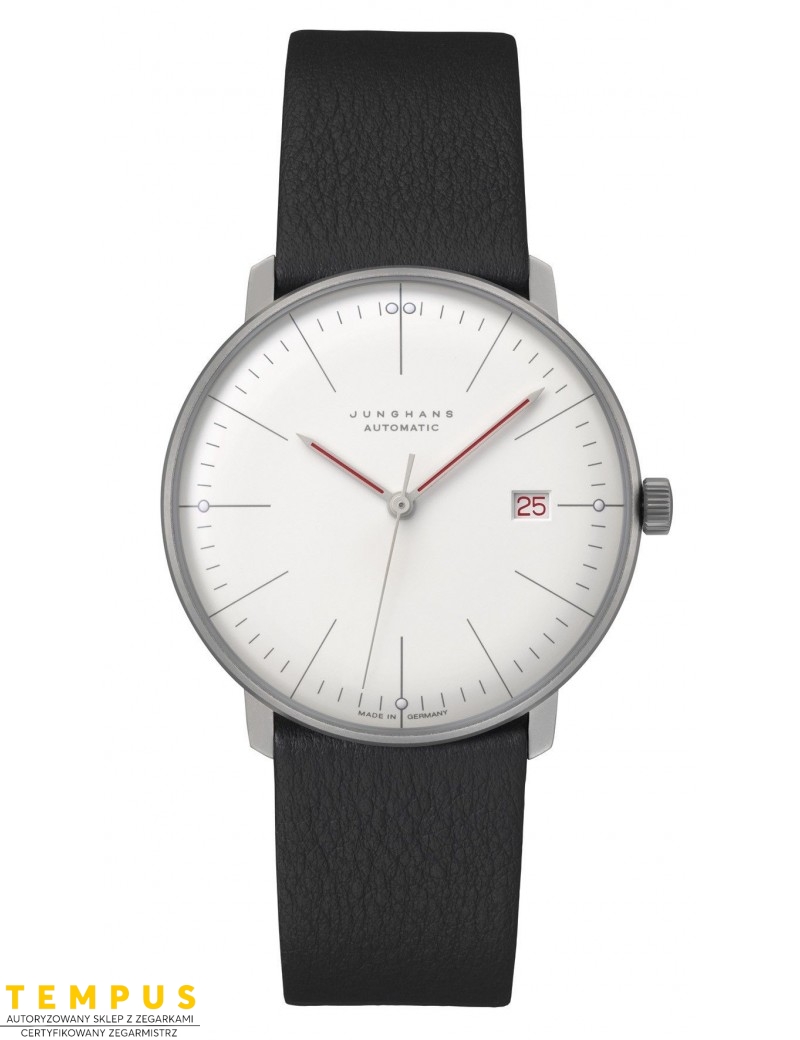 Junghans Max Bill Automatic Bauhaus 027/4009.02 - Zegarki JUNGHANS Junghans Max Bill Automatic Bauhaus 027/4009.02 - Zegarki JUNGHANS