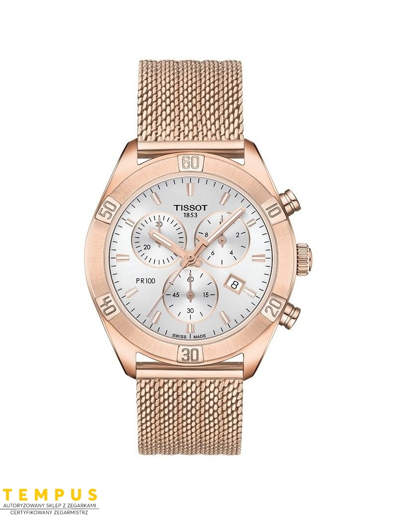 Tissot PR 100 Lady Sport Chic Chronograph T101.917.33.031.00 - Zegarki TISSOT Tissot PR 100 Lady Sport Chic Chronograph T101.917.33.031.00 - Zegarki TISSOT