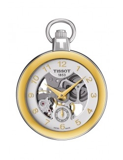 Tissot POCKET MECHANICAL SKELETON T853.405.29.412.00 - Zegarki TISSOT