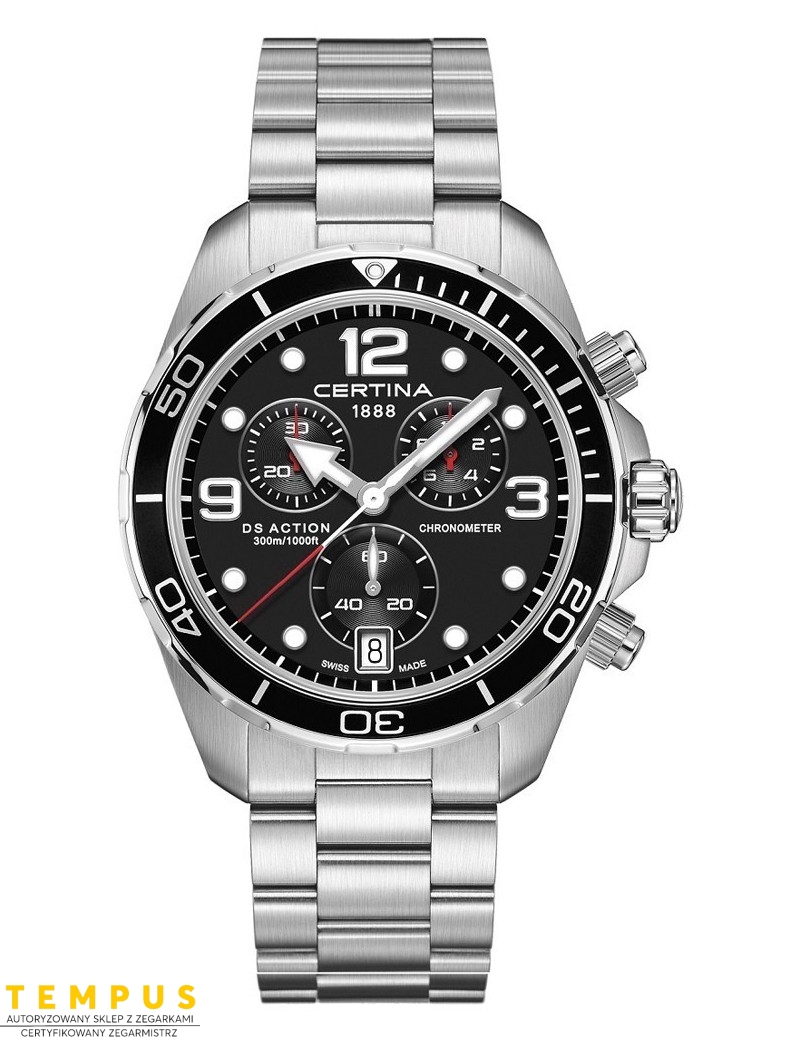 Certina DS ACTION Chrono C032.434.11.057.00 - Zegarki CERTINA Certina DS ACTION Chrono C032.434.11.057.00 - Zegarki CERTINA
