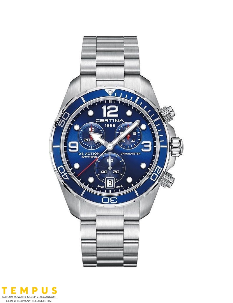 Certina DS ACTION Chrono C032.434.11.047.00 - Zegarki CERTINA Certina DS ACTION Chrono C032.434.11.047.00 - Zegarki CERTINA