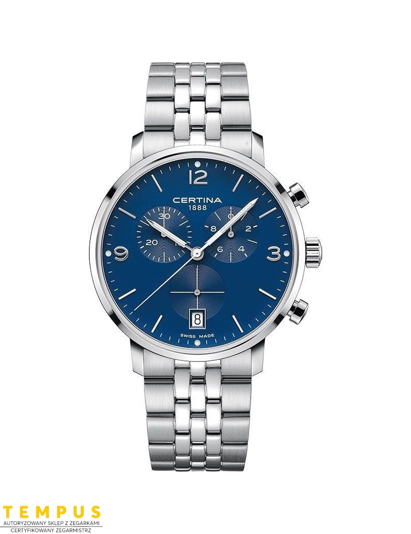 Certina DS CAIMANO Chrono C035.417.11.047.00 - Zegarki CERTINA Certina DS CAIMANO Chrono C035.417.11.047.00 - Zegarki CERTINA