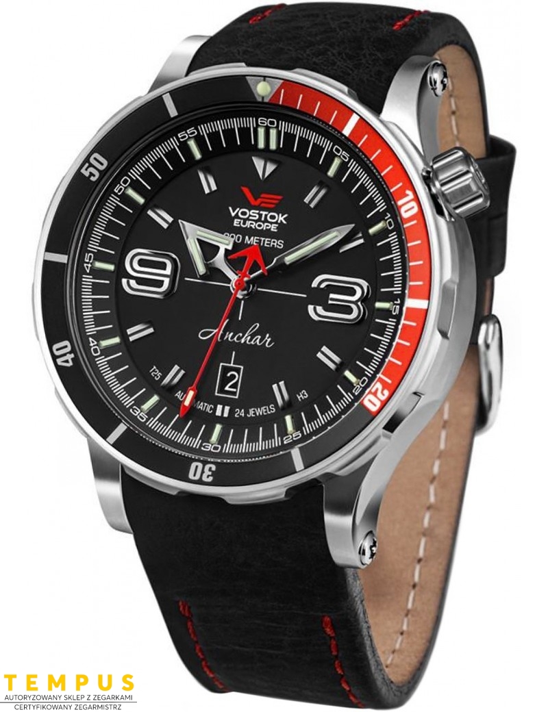 Zegarek sportowy męski Vostok Europe ANCHAR K162 Submarine NH35A-510A587 - Zegarki VOSTOK EUROPE