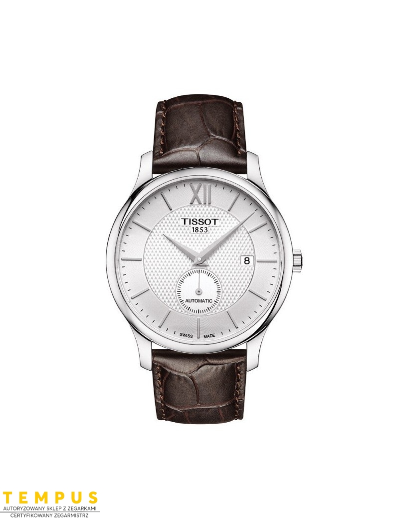 Tissot Tradition Automatic Small Second T063.428.16.038.00 - Zegarki TISSOT Tissot Tradition Automatic Small Second T063.428.16.038.00 - Zegarki TISSOT