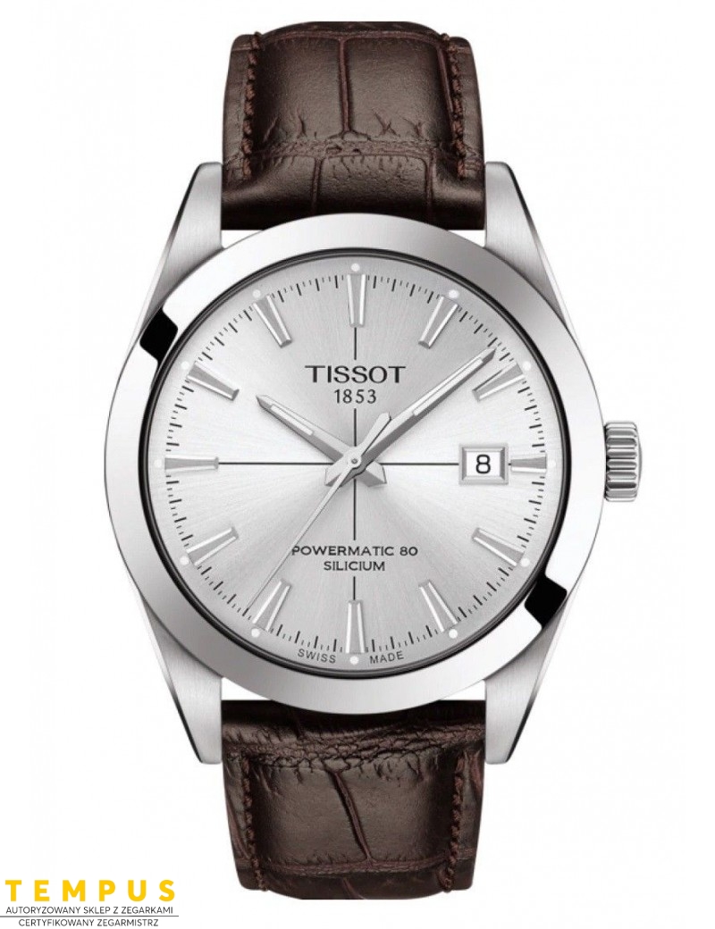 Tissot Gentleman Powermatic 80 Silicium T127.407.16.031.01 - Zegarki TISSOT