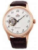 Zegarek klasyczny, elegancki męski Orient Bambino Automatic RA-AG0012S10B Open Heart - Zegarki ORIENT
