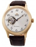 Zegarek klasyczny, elegancki męski Orient Bambino Automatic RA-AG0013S10B Open Heart - Zegarki ORIENT