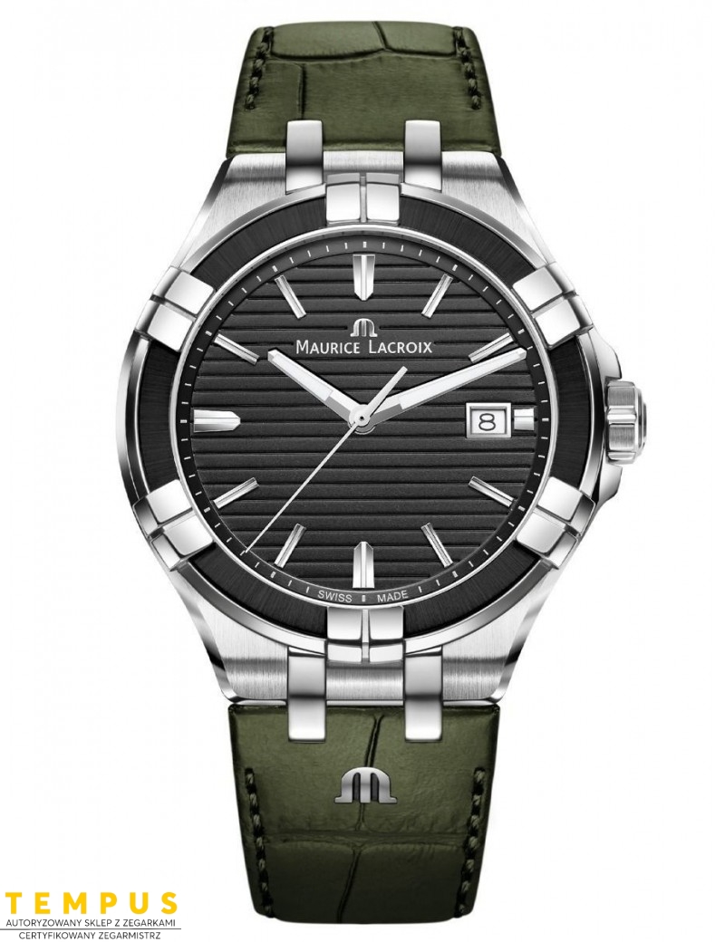 Zegarek casual męski Maurice Lacroix Aikon Date AI1008-PVB21-330-1 - Zegarki MAURICE LACROIX Zegarek casual męski Maurice Lacroix Aikon Date AI1008-PVB21-330-1 - Zegarki MAURICE LACROIX