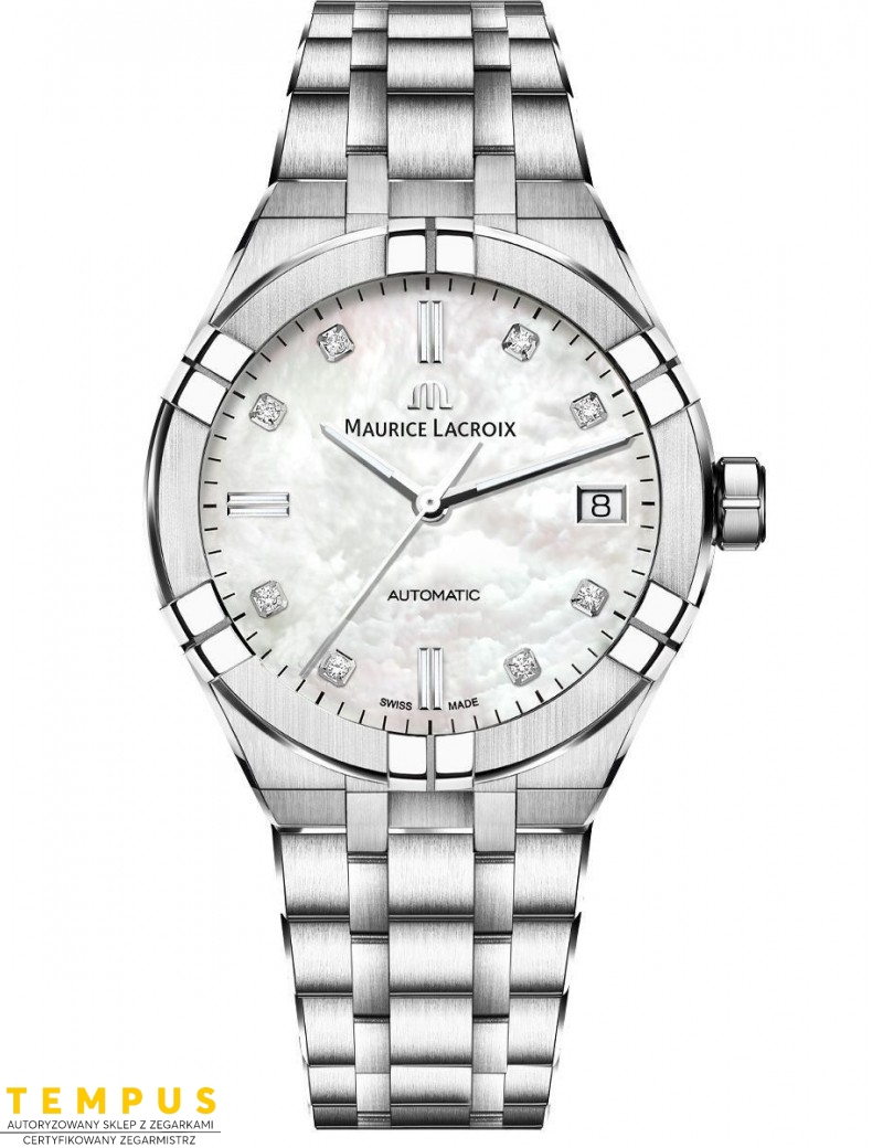 Zegarek casual damski Maurice Lacroix Aikon Automatic AI6007-SS002-170-1 - Zegarki MAURICE LACROIX Zegarek casual damski Maurice Lacroix Aikon Automatic AI6007-SS002-170-1 - Zegarki MAURICE LACROIX